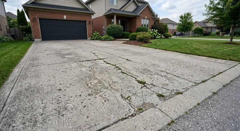 Concrete Driveway Patching in West Des Moines, IA